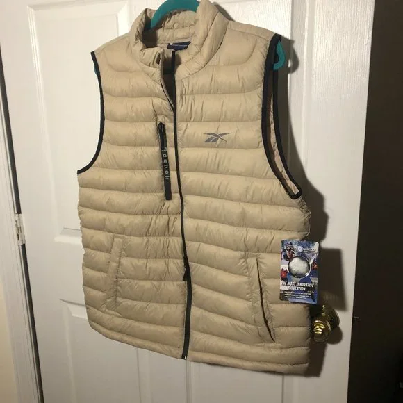 Reebok Jackets Coats Reebok Mens Outwear Sleeveless Puffer